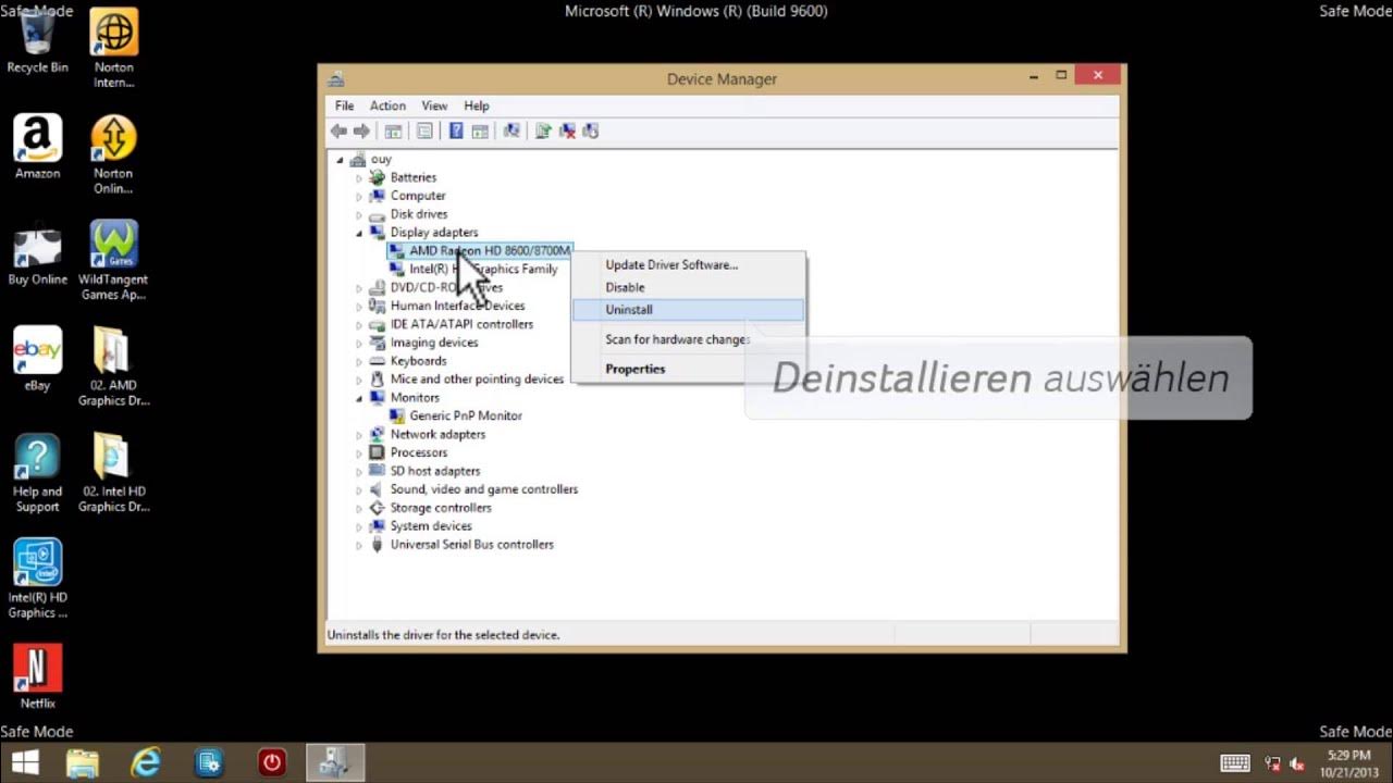 Schwarzer Bildschirm und fehlerhafter Standby nach Win8.1 Update über Microsoft Windows Store