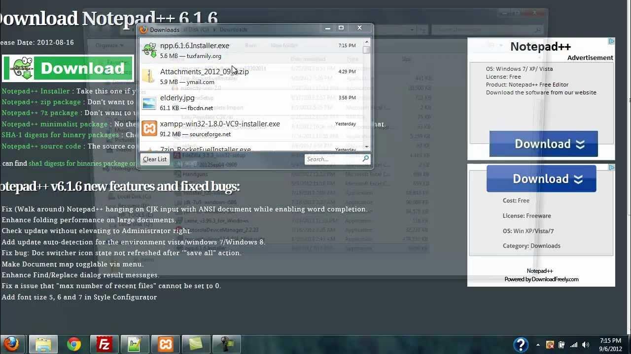 PHP tools you need Notepad++ - YouTube