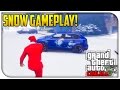GTA 5 Online - SNOWBALL FIGHT Gameplay! &amp; Secret Christmas Day Present Leaked! [GTA V]