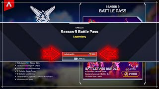 *NEW*APEX LEGENDS SEASON 9 BATTLE PASS | LEGACY | BUYING |