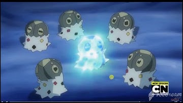POKEMON XYZ EP:28 A GROUP OF SPEWPA EVOLES INTO VIVILLON