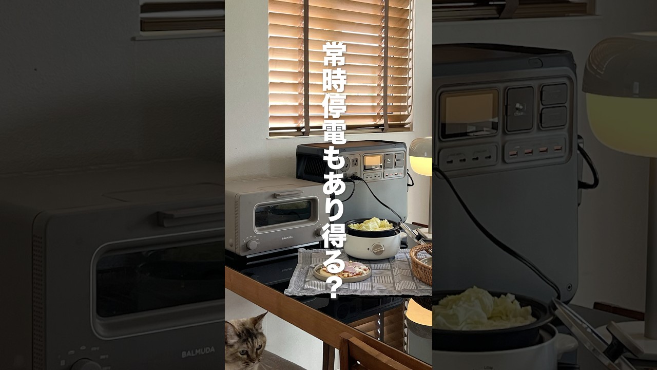 停電に備えよ! #備蓄 家族を守るポータブル電源DJI POWER2000