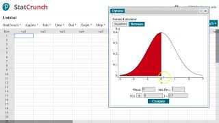 MAT 152 8.2.21-T Use StatCrunch to compute probabilities of a sample proportion