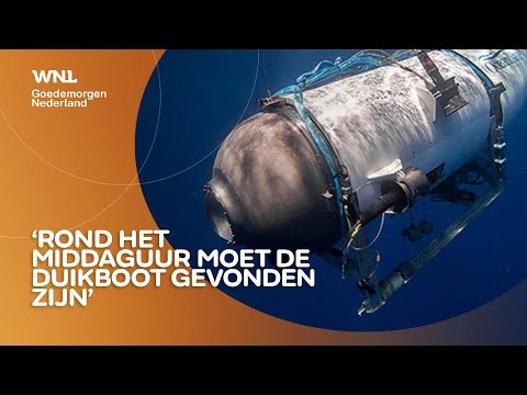 Nog een klein beetje zuurstof over voor inzittenden Titan: 'Moet over een paar uur gevonden zijn'