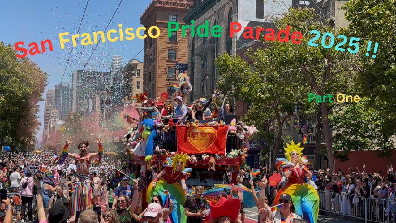 San Francisco Pride Parade 2025 - YouTube