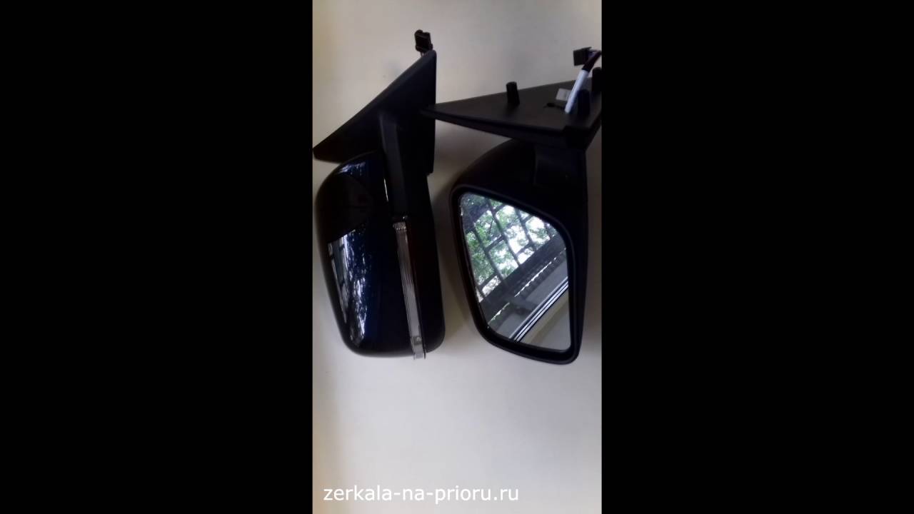 Электропривод зеркал приора
