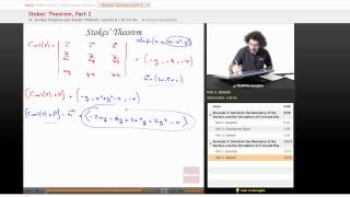 Multivariable Calculus - Stokes' Theorem, Part 2