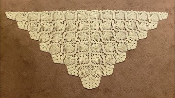 Part 2 - The Pineapple Shawl - Crochet Tutorial!