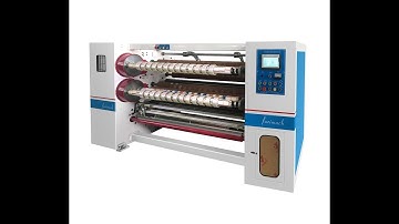 Low Noise BOPP Tape Slitting Machine with Auto Tabbing