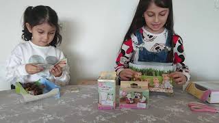 Sylvanian families kirpi ve ayı ailesi oyuncakları Resimi