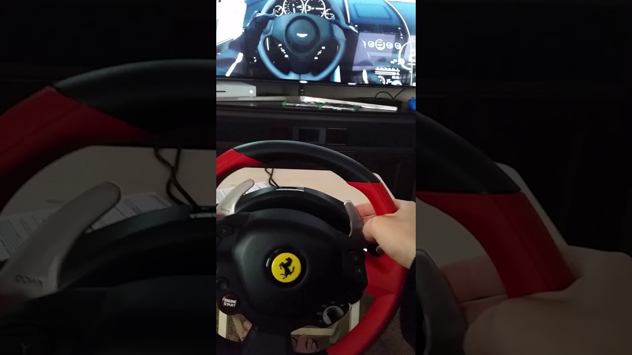 Thrustmaster Ferrari 458 Steering Problem Youtube
