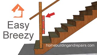 Easiest Method Possible To Measure Height Of Stairway Guardrail  Building Codes