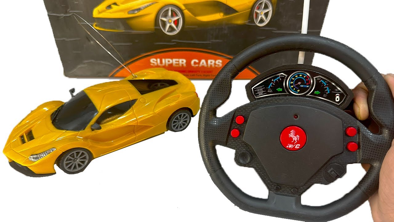 Racing Remote Control "RC DRIFTING CAR" Unboxing & Testing Remote