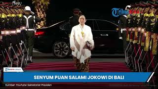 Momen Puan Salaman dengan Jokowi di Bali, Pertama Kalinya Bertemu seusai Pemilu 2024