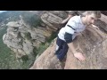 People almost falling off cliffs compilation