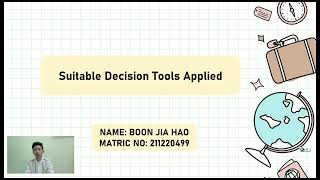 BQA GROUP 1 ASSIGNMENT PRESENTATION VIDEO 2021/2022