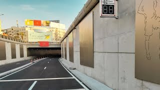 نفق غاندي الجديد ساعة الذروة - Gandhi road tunnel rush hour