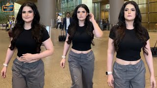 Zareen Khan Surprise Return from Delhi Revealed