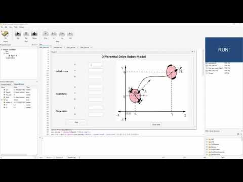 Differential Robot Model - GUI Script