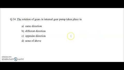 Objective Questions MCQ Type on  Industrial Hydraulics & Pneumatics  Part II
