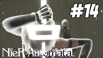 Nier: Automata Walkthrough PART 14 - Hegel Boss Fight (PS4 1080p)