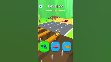 🔥Shape-shifting & Transform the Character⚡️Level 22 (4 x speed) #shorts