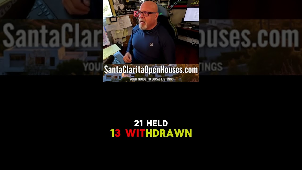 Why Did 30 Listings Suddenly Disappear Real estate market secrets revealed for Santa Clarita in 2025