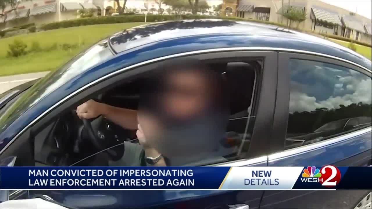 Central Florida man convicted of impersonating law enforcement arrested ...