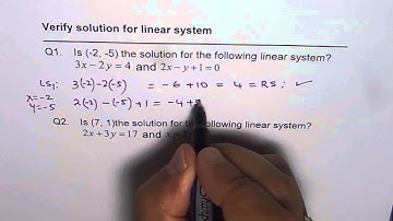 Verify Solution for Linear Systems MPM2D | MPM2d