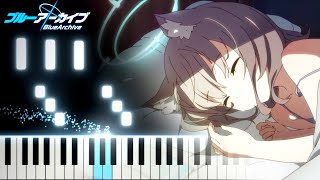 blue Archiveclear Morning pv  Piano Cover