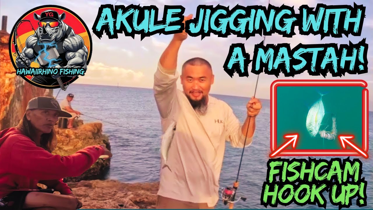 AKULE JIGGING WITH A MASTAH!