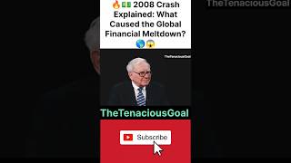Warren Buffett: 🔥💵 2008 Crash Explained | #warrenbuffett #2008crash #financialcrisis2008 #shortsfeed