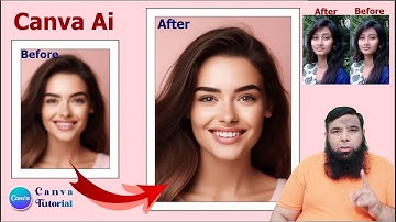 Canva AI Photo Enhancer  || How To Improve Image Quality With AI.