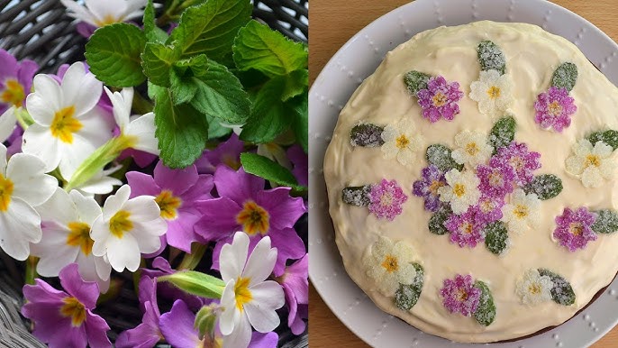 How to Make Candied Edible Flowers - Baking Butterly Love