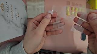 Red Aspen Nail Dash Tabs (nail stickers) Tutorial
