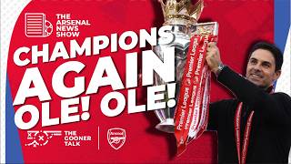 ARSENAL ARE CROWNED PREMIER LEAGUE CHAMPIONS! WE DID IT!!! 🎉🎉🎉🎉🎉🎉🎉
