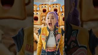 Rumi met brood in de wereld ‼️ #shorts #rumi #kpopdemonhunters #grappig #comedy