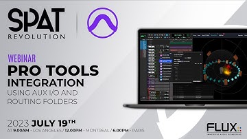 Using Aux I/O Routing Folders - SPAT Revolution/Protools Webinar
