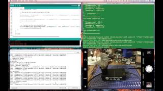 Demo - Publish telemetry data to and send command from Azure IoT Hub
