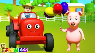 Colors Of The Farm + More Animated Educational Music Videos for Babies
