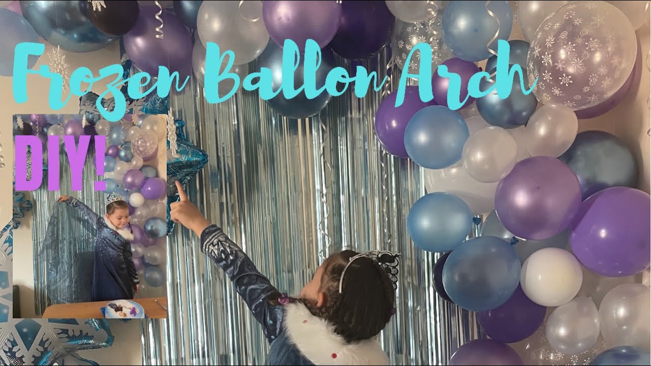 FROZEN Balloon Arch & Garland Kit | DIY by: species21 