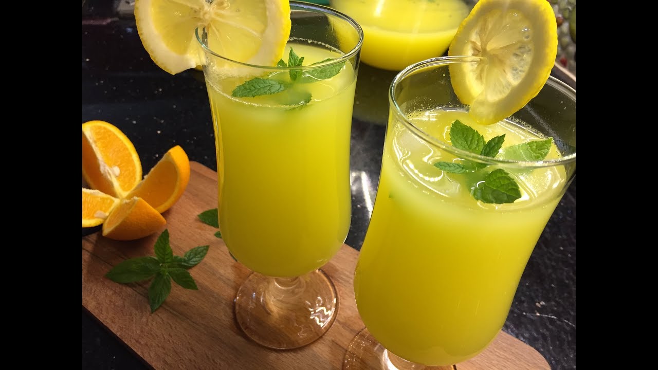 Dondurulmuş Limon ve Portakaldan Ev Yapımı Nefis Limonata Tarifi (YOK