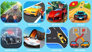 Vehicle Masters,Pick Me Up 3D,BB Racing 2,Park Master,Car Race,Traffic Cop 3D,Traffic Run!,Gameplay screenshot 5