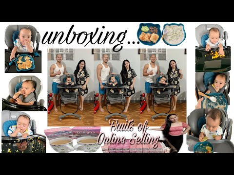 UNBOXING BABY JORD MULTIFUNCTIONAL DINING CHAIR | Fruits of Online Selling | Katas Ng Namiroseus