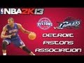 NBA 2K13 Association Mode Detroit Pistons Another Comeback First Rivarly Game Y1G19 EP4 