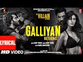 Galliyan returns lyrical ek villain returns  johndishaarjuntara  ankit manoj mohit ektaa k