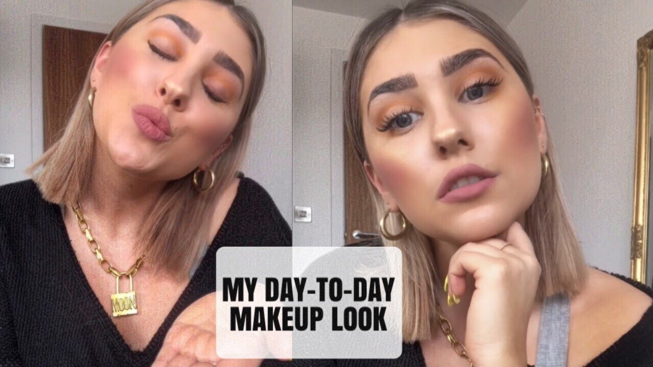 MY DAY-TO-DAY MAKEUP LOOK - YouTube