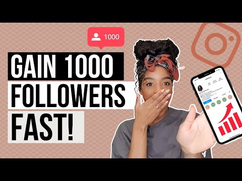 How to get your first 1000 followers on Instagram | How to grow ...