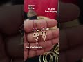 Ad stone earrings #earrings #ad stone#goldlookalikejewellery #imitationjewellery #dmtoorder