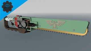 How A Warhammer 40K Chainsword Works